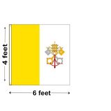 4'x6' Vatican City Papal Nylon Outdoor Flag