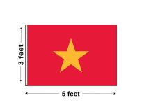 3'x5' Vietnam Nylon Outdoor Flag