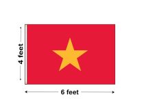 4'x6' Vietnam Nylon Outdoor Flag