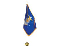 3'x5' U.S. Air Force Indoor & Parade Flag - Gold Fringe