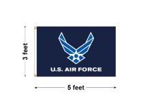 3'x5' U.S. Air Force Wings Outdoor Nylon Flags