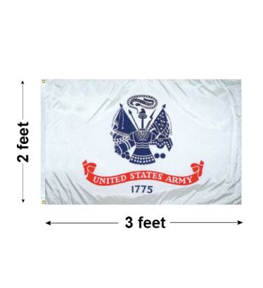 2'x3' U.S. Army Outdoor Nylon Flag