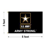 3'x5' Army Strong Outdoor Nylon Flag