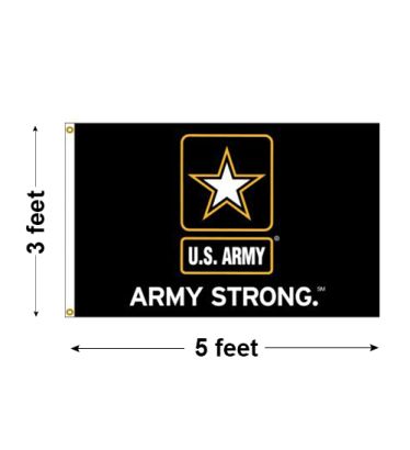 3'x5' Army Strong Outdoor Nylon Flag