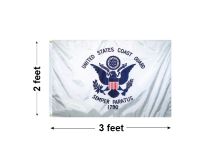 2'x3' U.S. Coast Guard Outdoor Nylon Flags