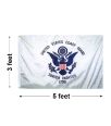 3'x5' U.S. Coast Guard Outdoor Nylon Flag