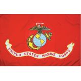 12"x18" Marine Corps Outdoor Nylon Flag