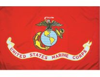 12"x18" Marine Corps Outdoor Nylon Flag