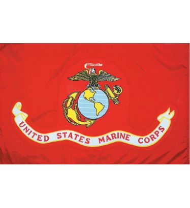 12"x18" Marine Corps Outdoor Nylon Flag