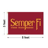 3'x5' Semper Fi Outdoor Nylon Flag