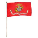 12"x18" U.S. Marine Corps Mounted Flag