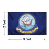 2'x3' U.S. Navy Outdoor Nylon Flags