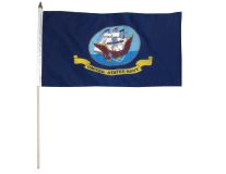 12"x18" U.S. Navy Mounted Flag