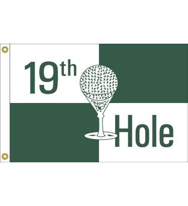 12" X 18" 19th Hole Boat Flags