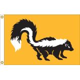 12" X 18" Skunk Boat Flags