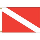 Skin Diver Boat Flags