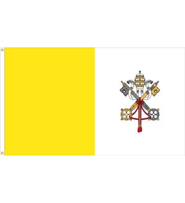 3'x5' Roman Catholic Outdoor Nylon Flags