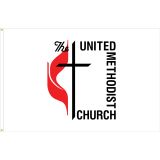 3'x5' United Methodist Outdoor Nylon Flag