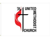 3'x5' United Methodist Outdoor Nylon Flag