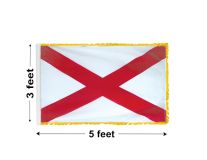 3'x5' Alabama Indoor Nylon Flag