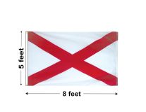 5'x8' Alabama Nylon Outdoor Flag