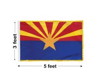 3'x5' Arizona Indoor Nylon Flag 