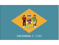 3'x5' Delaware Polyester Outdoor Flag