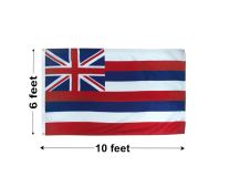 6'x10' Hawaii Nylon Outdoor Flag