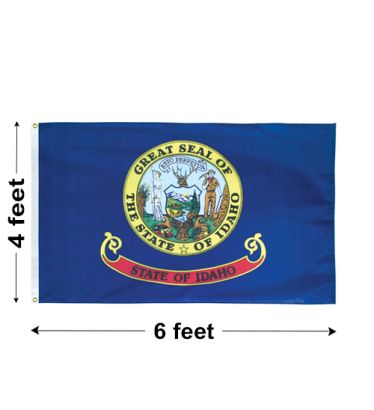 4'x6' Idaho Nylon Outdoor Flag