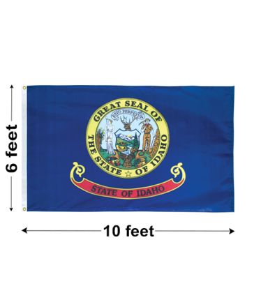 6'x10' Idaho Nylon Outdoor Flag