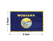 3'x5' Montana Indoor Nylon Flag 