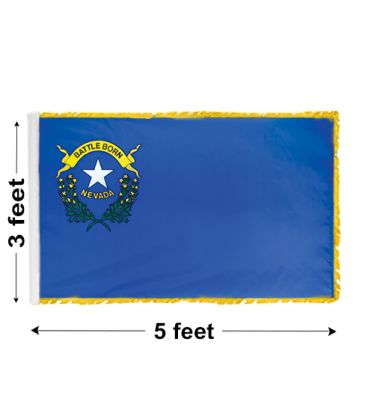 3'x5' Nevada Indoor Nylon Flag 