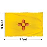 3'x5' New Mexico Indoor Nylon Flag 