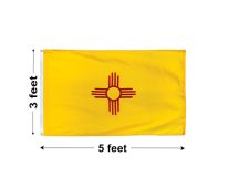 3'x5' New Mexico Nylon Outdoor Flag