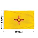 6'x10' New Mexico Nylon Outdoor Flag