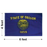 4'x6' Oregon Polyester Outdoor Flag