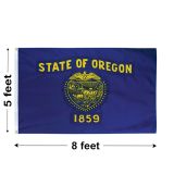 5'x8' Oregon Nylon Outdoor Flag