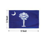 3'x5' South Carolina Nylon Outdoor Flag