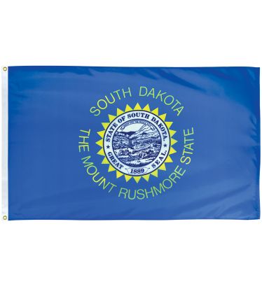 4'x6' South Dakota Polyester Outdoor Flag