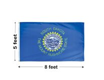 5'x8' South Dakota Nylon Outdoor Flag