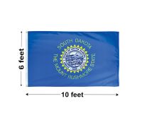 6'x10' South Dakota Nylon Outdoor Flag