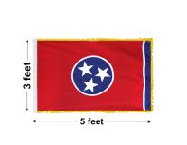 3'x5' Tennessee Indoor Nylon Flag 