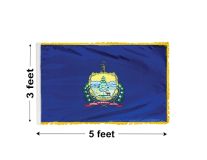 3'x5' Vermont Indoor Nylon Flag 