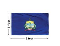 3'x5' Vermont Polyester Outdoor Flag