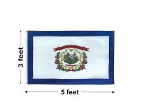 3'x5' West Virginia Nylon Outdoor Flag