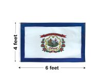 4'x6' West Virginia Nylon Outdoor Flag