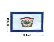 8'x12' West Virginia Nylon Outdoor Flag