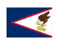 3'x5' American Somoa Nylon Outdoor Flag