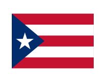 3'x5' Puerto Rico Nylon Outdoor Flag