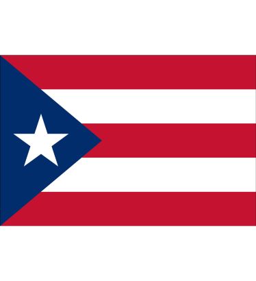 3'x5' Puerto Rico Nylon Outdoor Flag